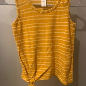 Yellow tank